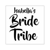 花嫁パーソナライズされた族 ラバースタンプ (インプリント)