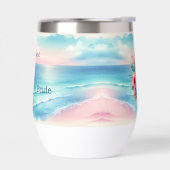 花嫁パーソナライズされた海岸沿いのかわいい母 (左面)