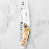 花嫁パーソナライズされた秋庭 ソムリエナイフ (正面)