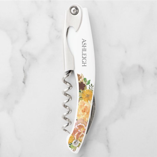 花嫁パーソナライズされた秋庭 ソムリエナイフ (正面)