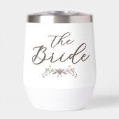 花嫁パーソナライズされた野素朴花 (正面)