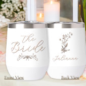 花嫁パーソナライズされた野素朴花