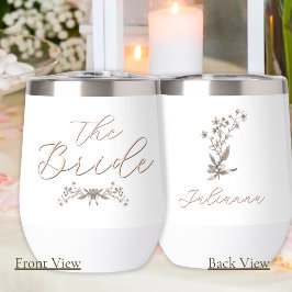 花嫁パーソナライズされた野素朴花