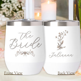 花嫁パーソナライズされた野素朴花