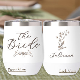 花嫁パーソナライズされた野素朴花