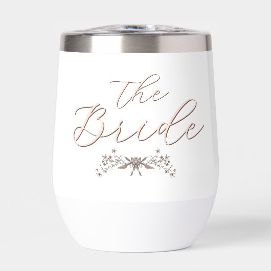 花嫁パーソナライズされた野素朴花 (正面)