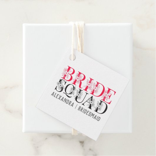 花嫁パーソナライズされた隊 – エレガントバチェロレッテ フェイバータグ (インサイチュ)