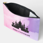 花嫁パーソナライズされた アクセサリーポーチ (見開き)