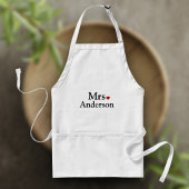 花嫁パーソナライズされた スタンダードエプロン