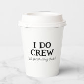 花嫁パーティー 花嫁の名前 白 紙コップ (裏面)