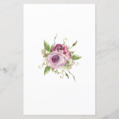 花嫁パープルのバラLGBTQをどれだけ知っているか (裏面)