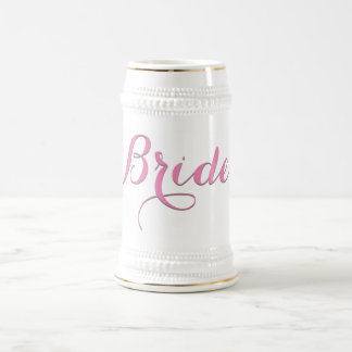 花嫁ビールストーン、 花嫁へのバチェロレッテパーティーのギフト ビールジョッキ