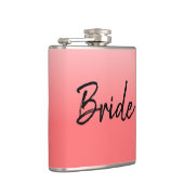 花嫁ピンクとブラック フラスク (右)