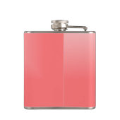 花嫁ピンクとブラック フラスク (裏面)