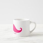 花嫁ピンクの口ひげエスプレッソマグ エスプレッソカップ (右)