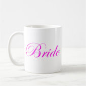 花嫁ピンク コーヒーマグカップ (左)