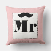 花嫁ピーチピンクリップ動植物枕 クッション (裏面)