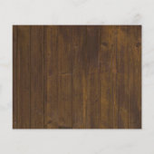 花嫁ファミリー素朴の結婚看板 (裏面)