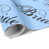 花嫁ファンシーオンスカイ ラッピングペーパー (ロールコーナー)