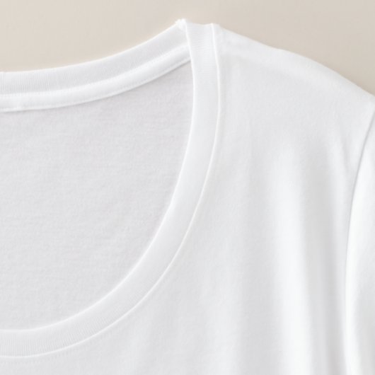 花嫁フェイク隊金ゴールドプラスサイズTシャツ プラスサイズTシャツ (デザイン-襟)