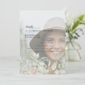 花嫁フォトリーフブライダルシャワー 招待状 (スタンド正面)