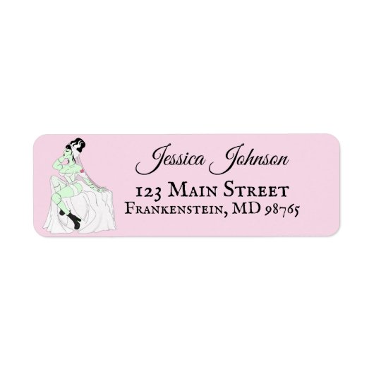 花嫁フランケンシュタインバチェロレッテ ラベル (正面)