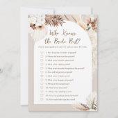 花嫁ブライダルゲームを知るシエラボ最高のホー 招待状 (正面)