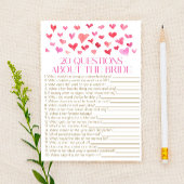 花嫁ブライダルシャワーの20件 便箋