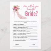 花嫁ブライダルシャワーゲーム (正面)