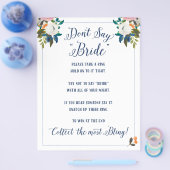 花嫁ブライダルシャワーゲーム チラシ (シングル)