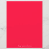 花嫁ブライダルシャワーワードゲームレッドローズドレス (裏面)