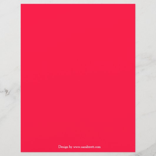 花嫁ブライダルシャワーワードゲームレッドローズドレス (裏面)