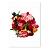 花嫁ブーケ テーブルナンバー (裏面)