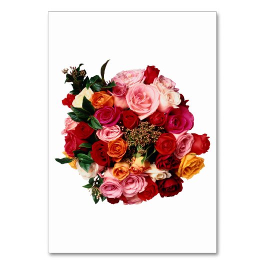 花嫁ブーケ テーブルナンバー (正面)