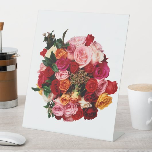 花嫁ブーケ 台座サイン (インサイチュ)