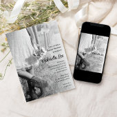 花嫁ブーツ&サンフラワーズカントリーブライダルシャワー 招待状