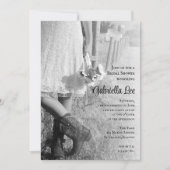 花嫁ブーツ&サンフラワーズカントリーブライダルシャワー 招待状 (正面)