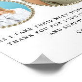 花嫁プレゼントの親へ贈り物 ポスター (角)