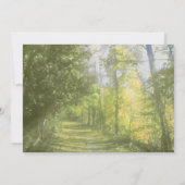 花嫁プロポーザル森 招待状 (裏面)