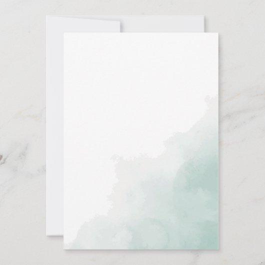 花嫁ベールウェディングシャワーシューゲーム 招待状 (裏面)