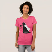 花嫁ボスシルエット Tシャツ (正面フル)