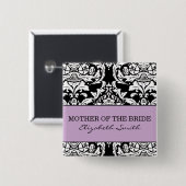 花嫁ボタンの母 缶バッジ (正面&裏面)