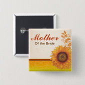 花嫁ボタンの母 缶バッジ (正面&裏面)