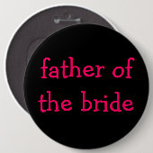 花嫁ボタンの父 缶バッジ (正面&裏面)