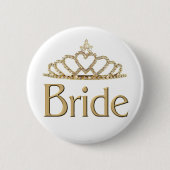 花嫁ボタン 缶バッジ (正面)