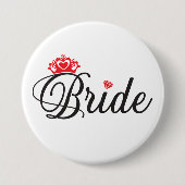 花嫁ボタン 缶バッジ (正面)