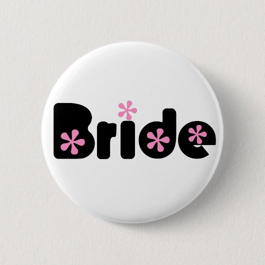 花嫁ボタン 缶バッジ (正面)