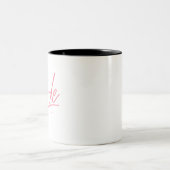 花嫁マグ ツートーンマグカップ (中央)
