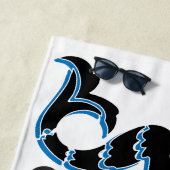 花嫁マーメイドビーチ宛先パーティー ビーチタオル (インサイチュ)