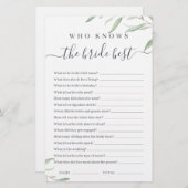 花嫁ミニマルの遊びを知る最高の緑草 (正面/裏面)